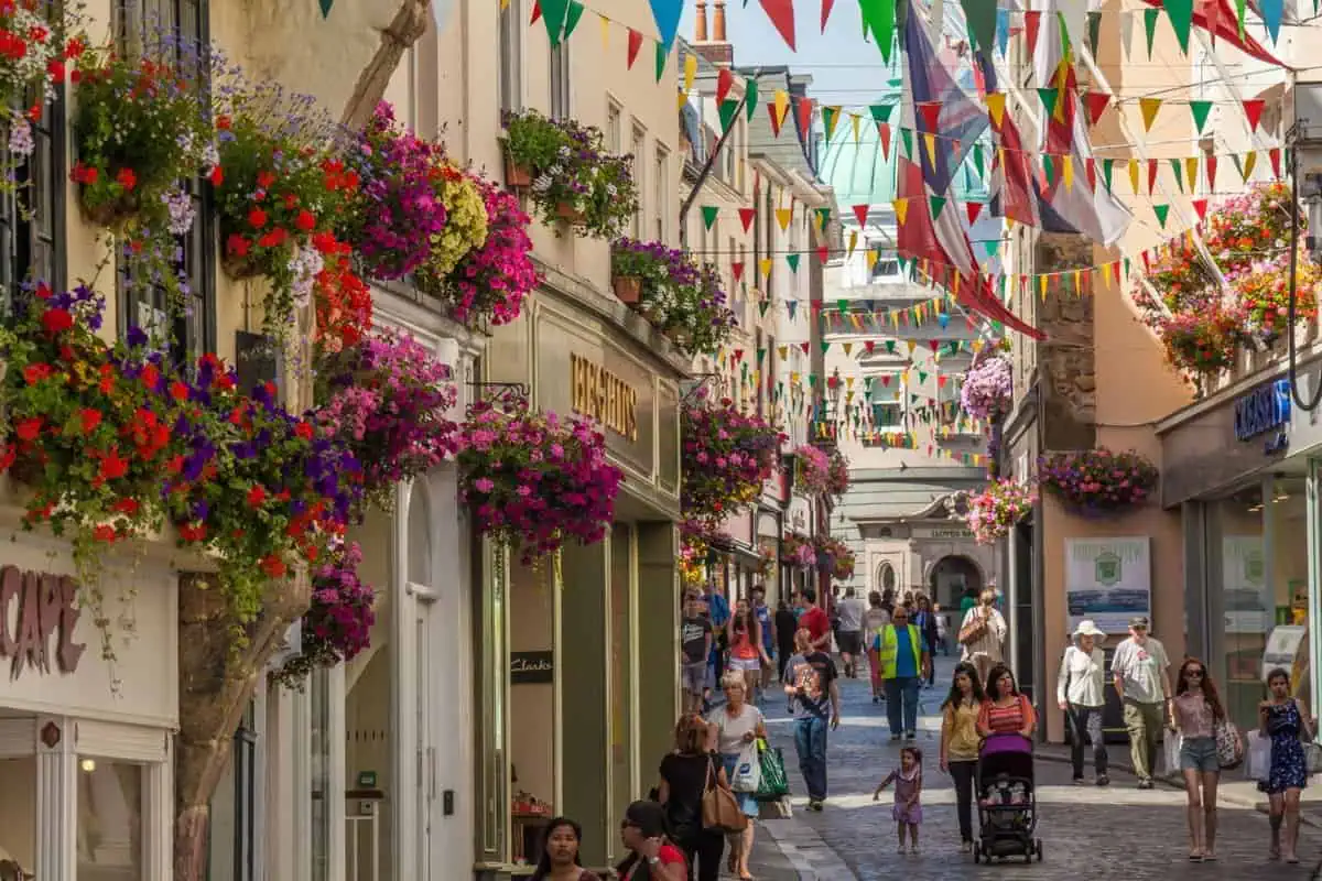St Peter port high street